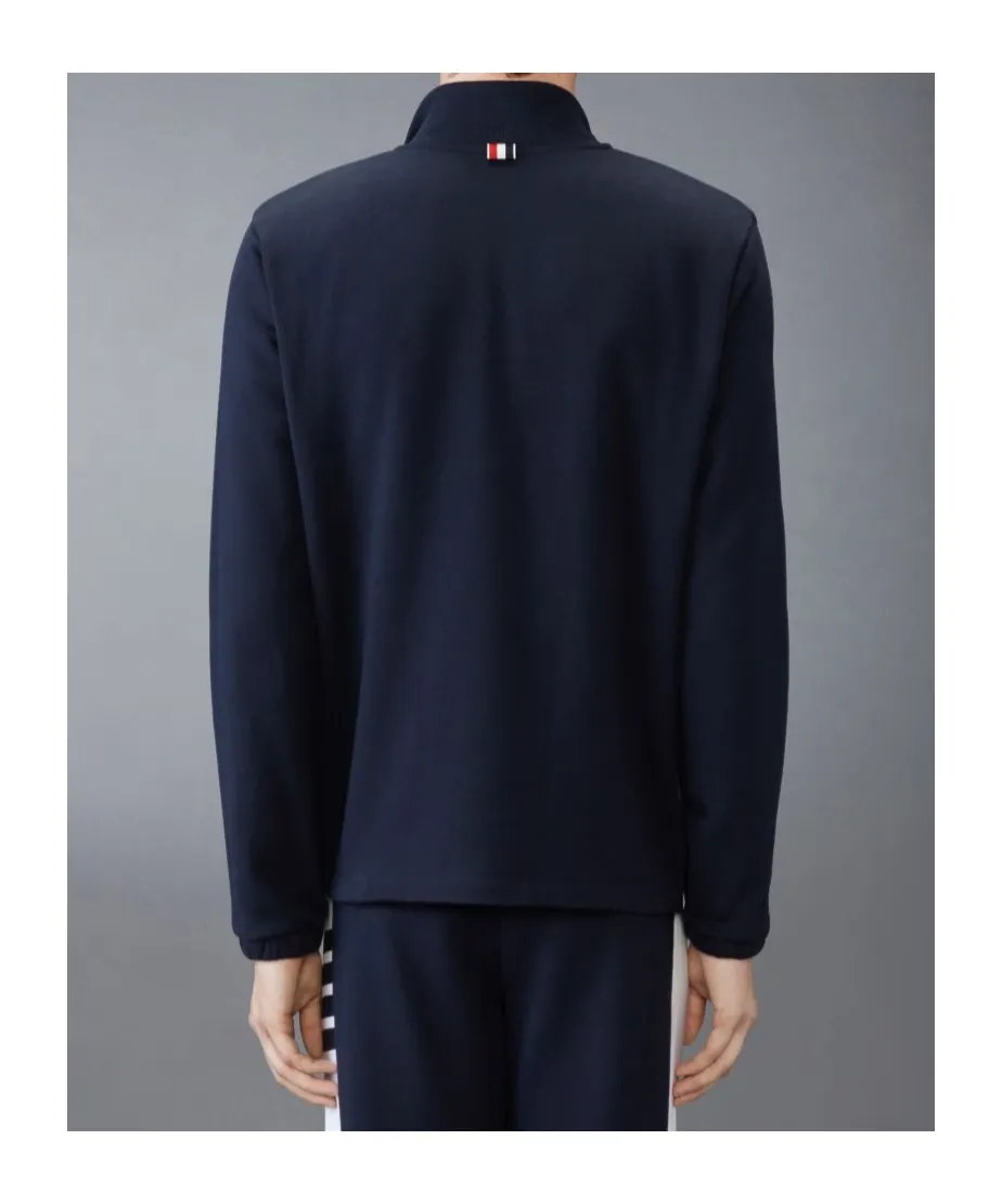 Classic 4-Bar Half-Zip Jersey Sweatshirt