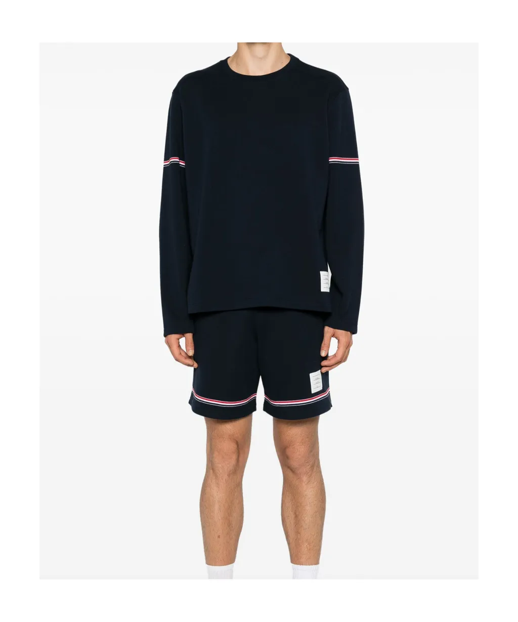 Rwb Stripe Crewneck T-Shirt