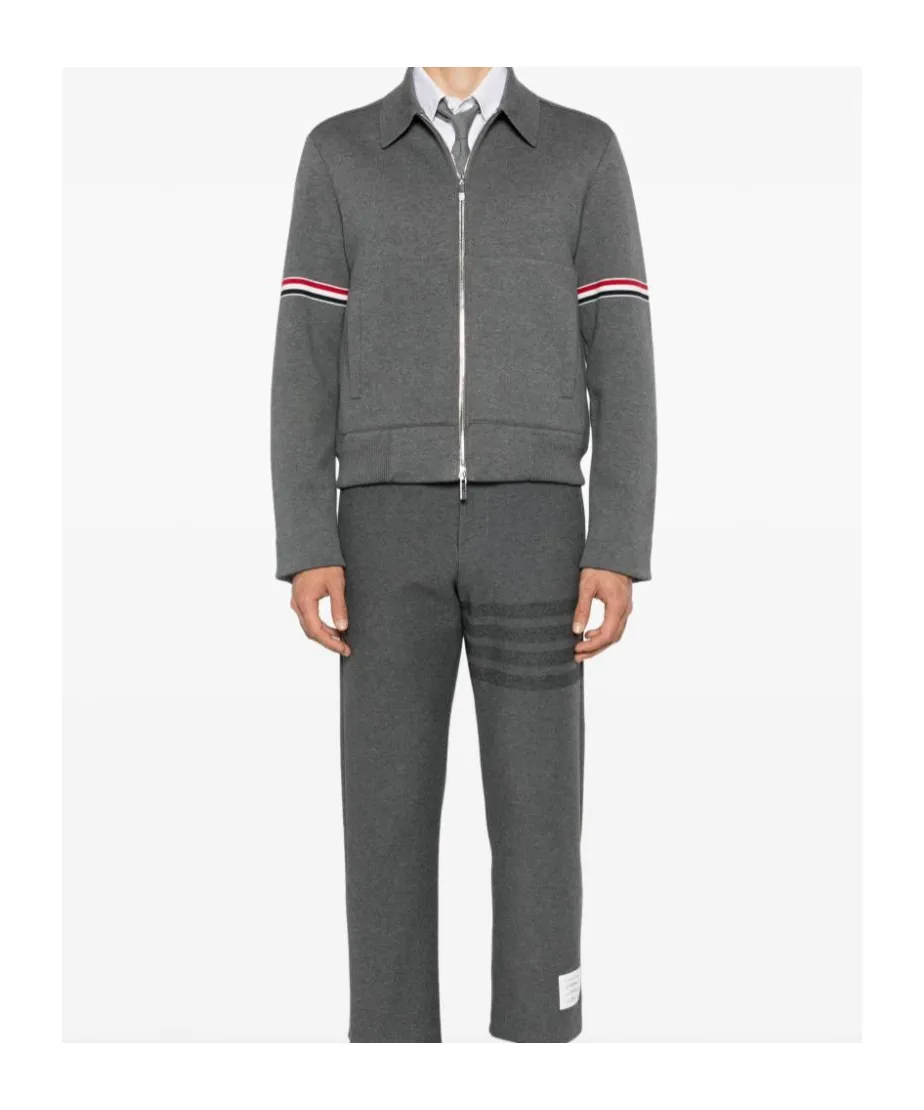 Rwb-Stripe Zip-Up Jacket