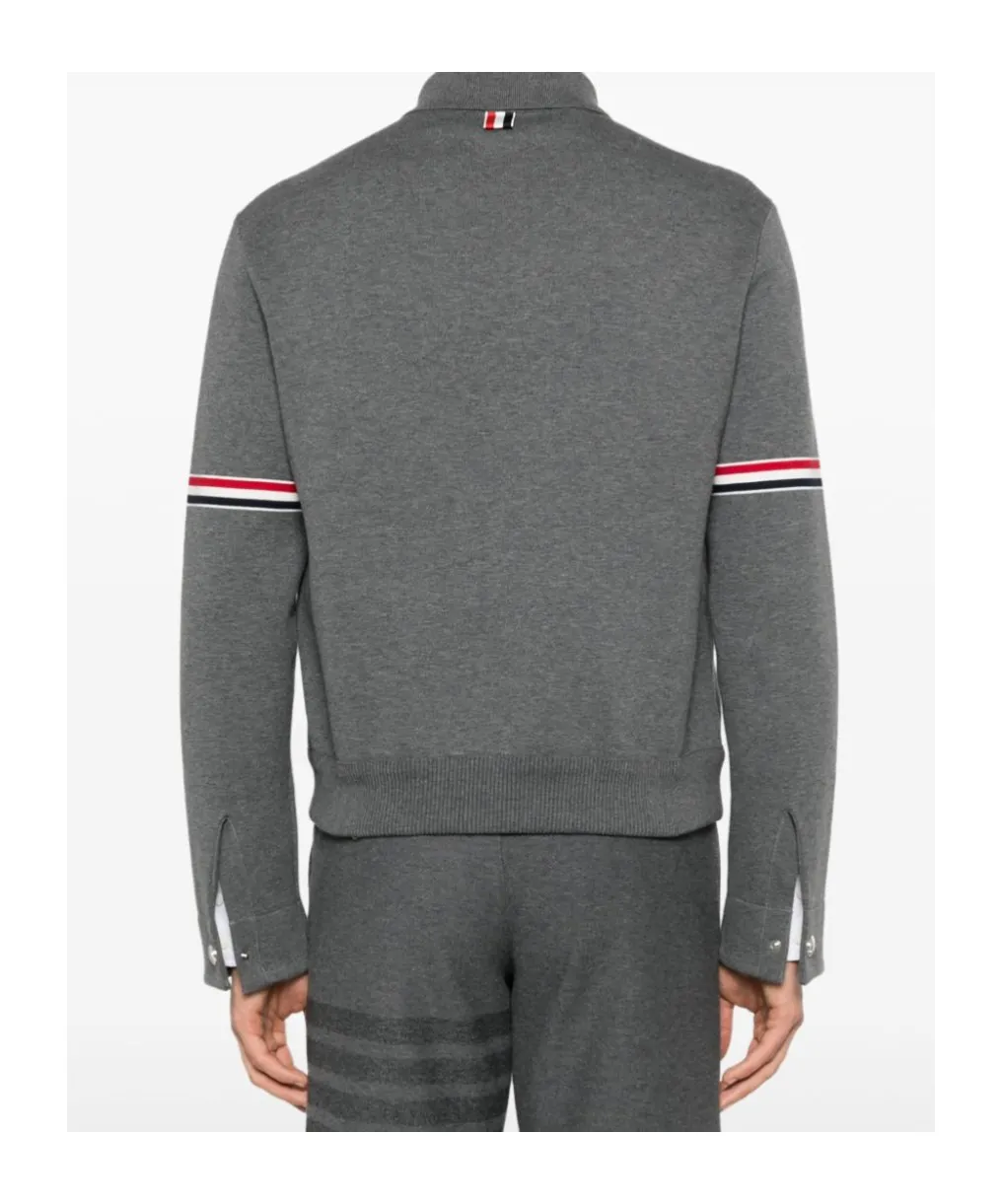 Rwb-Stripe Zip-Up Jacket