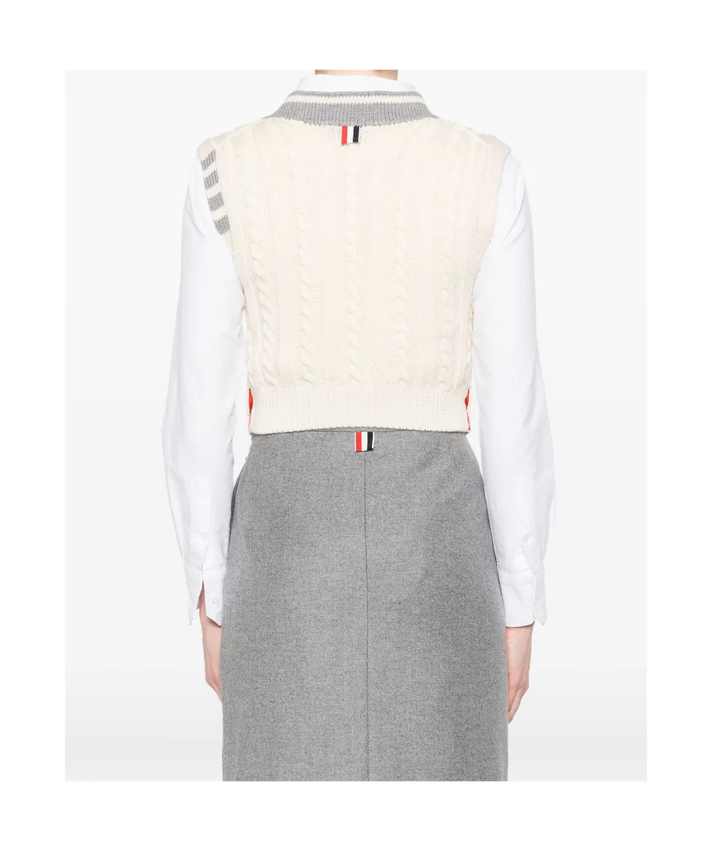 Sleeveless Knitted Vest