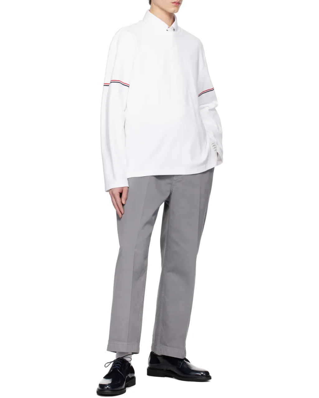 Rwb Stripe Crewneck T-Shirt