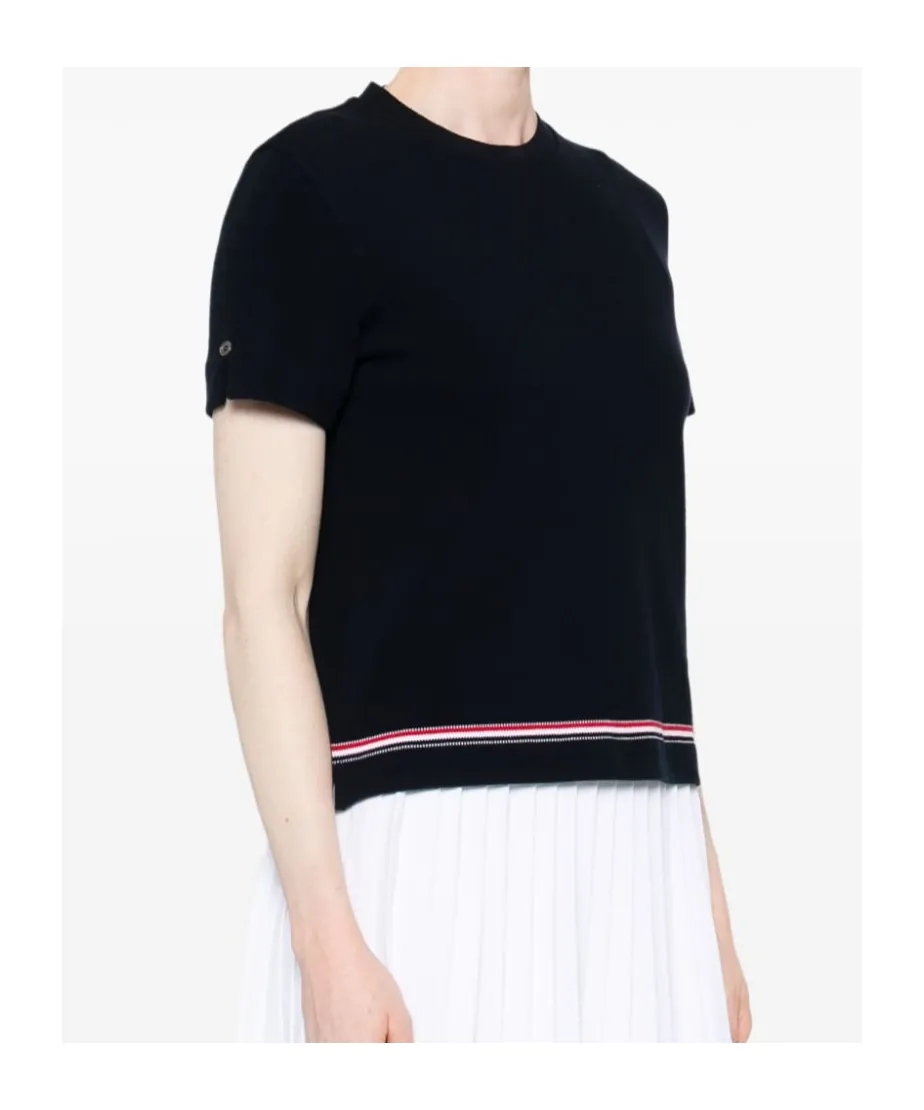 Stripe Detailed Knitted Top