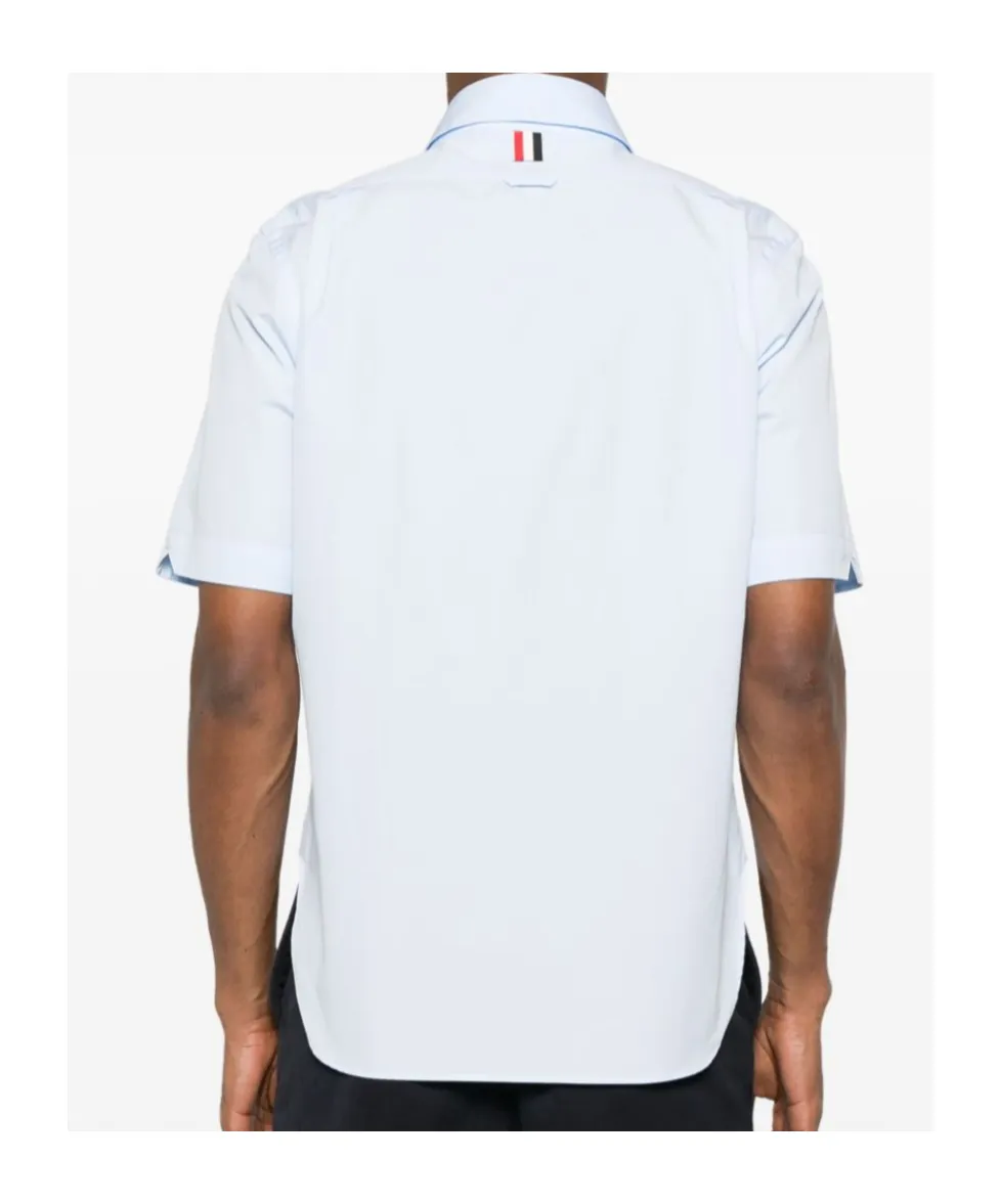 Short-Sleeve Poplin Shirt