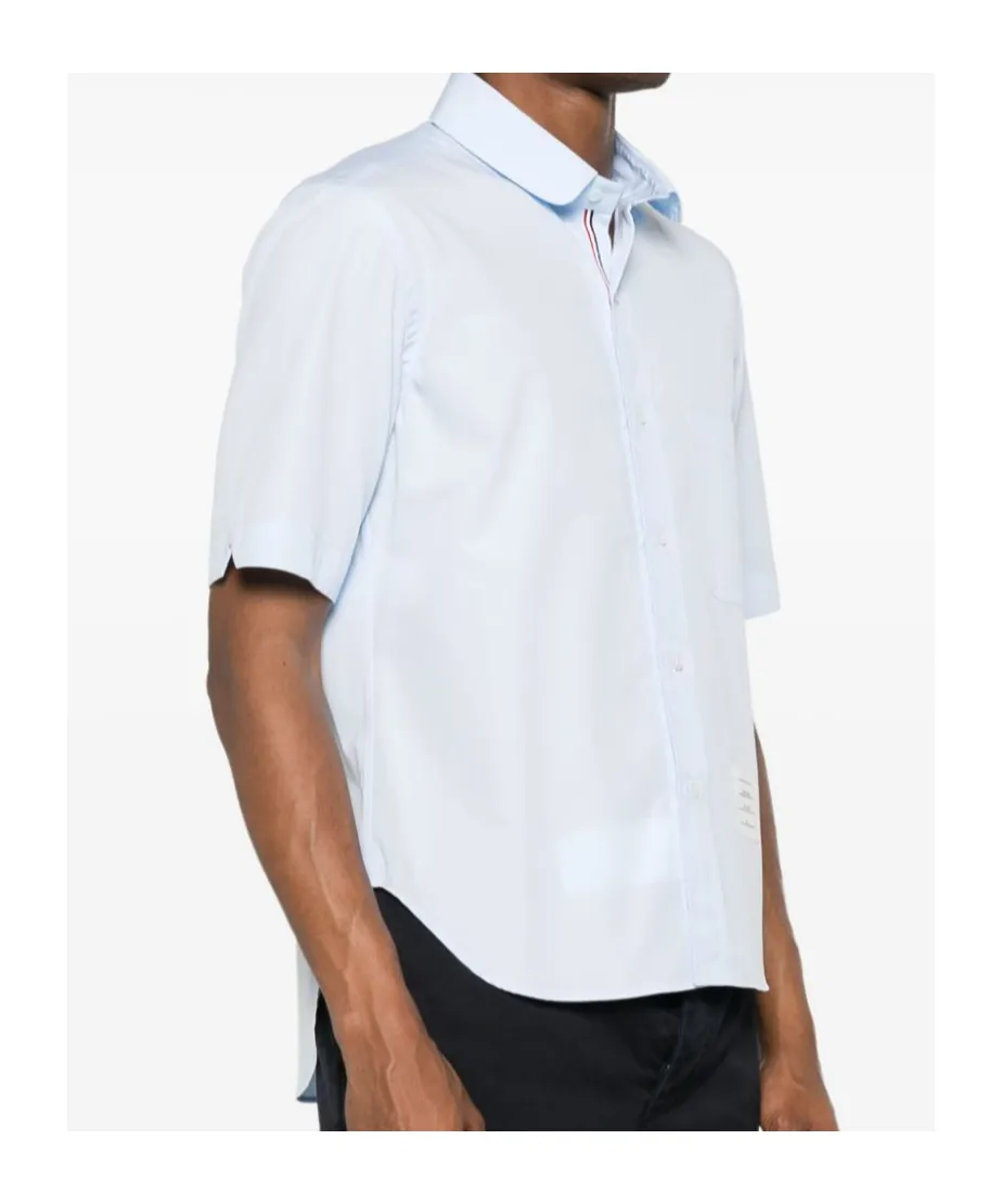 Short-Sleeve Poplin Shirt