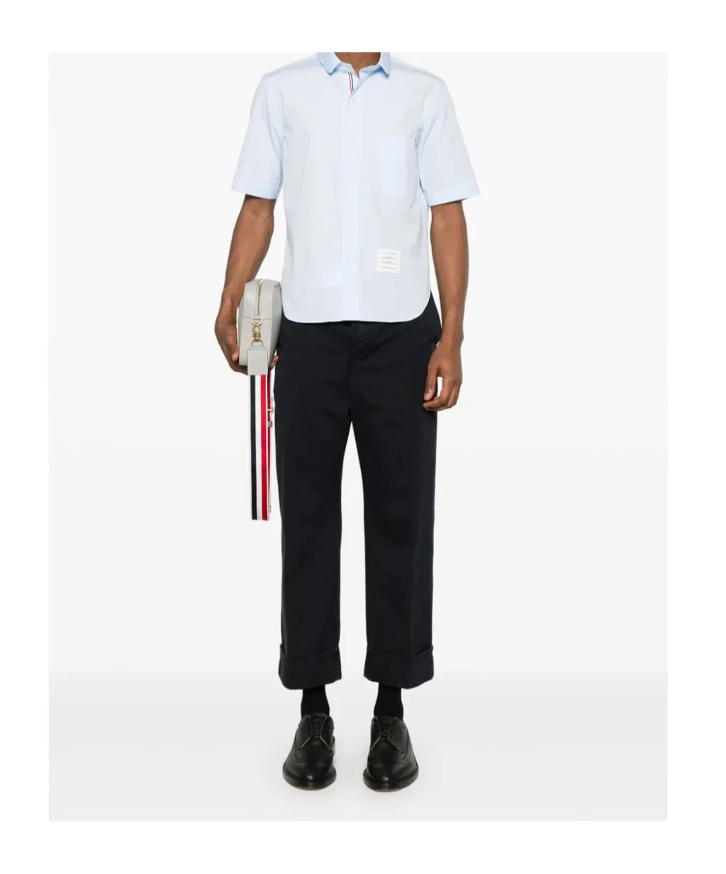 Short-Sleeve Poplin Shirt
