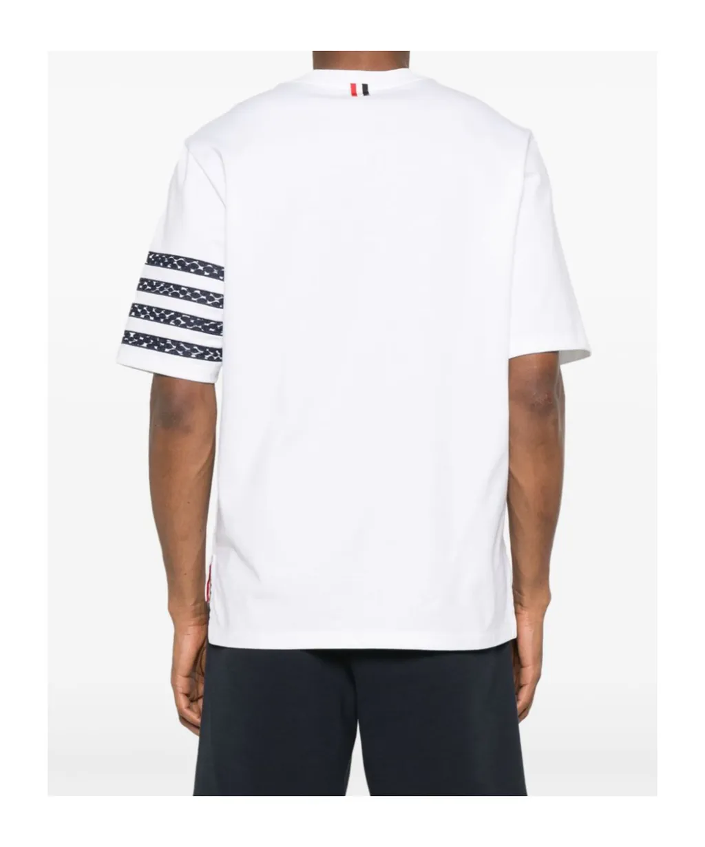 Snake Embroidered Crewneck T-Shirt