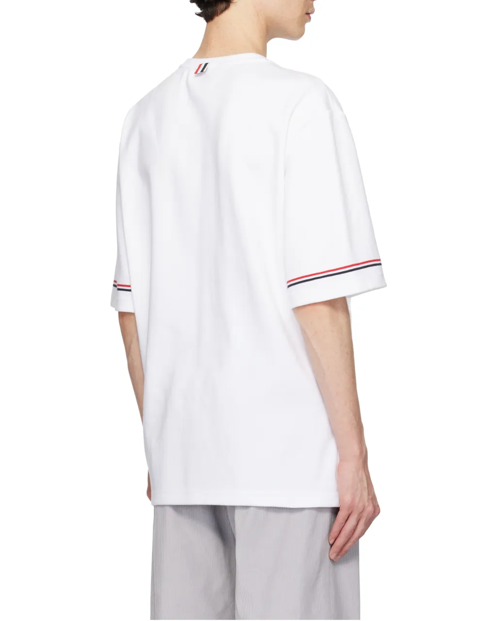 Rwb-Stripe Crewneck T-Shirt
