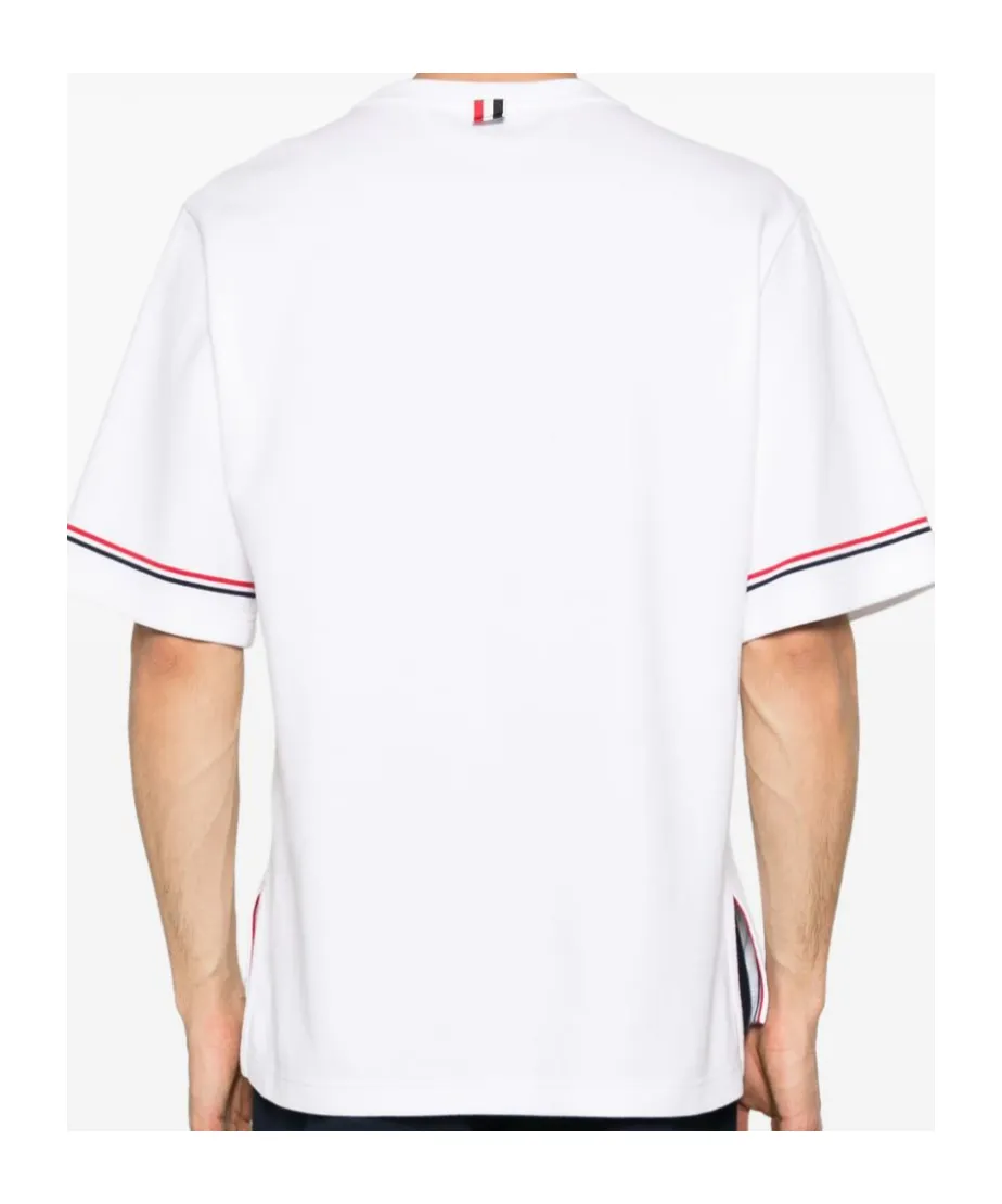 Rwb-Stripe Crewneck T-Shirt
