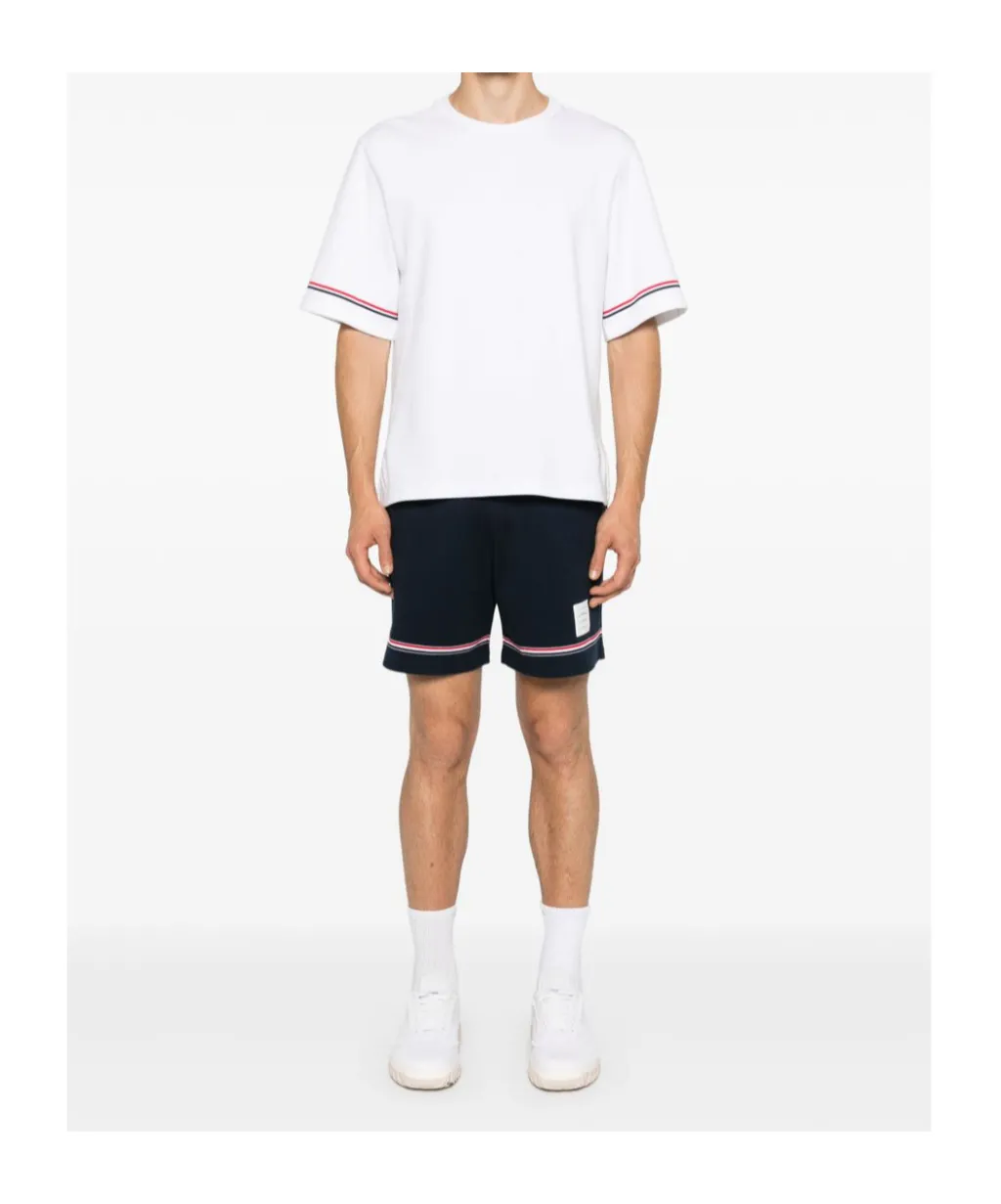 Rwb-Stripe Crewneck T-Shirt