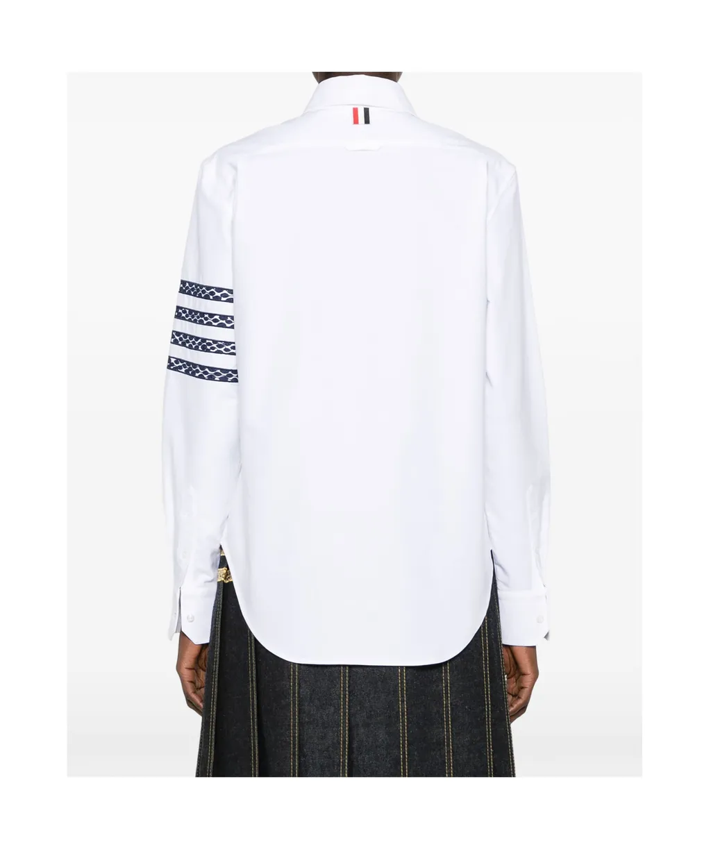 Collared Long-Sleeved Shirt