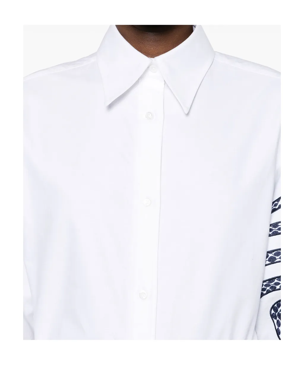 Collared Long-Sleeved Shirt