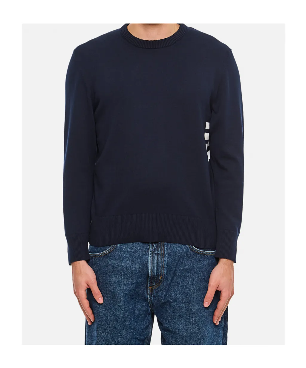4-Bar Knitted Pullover