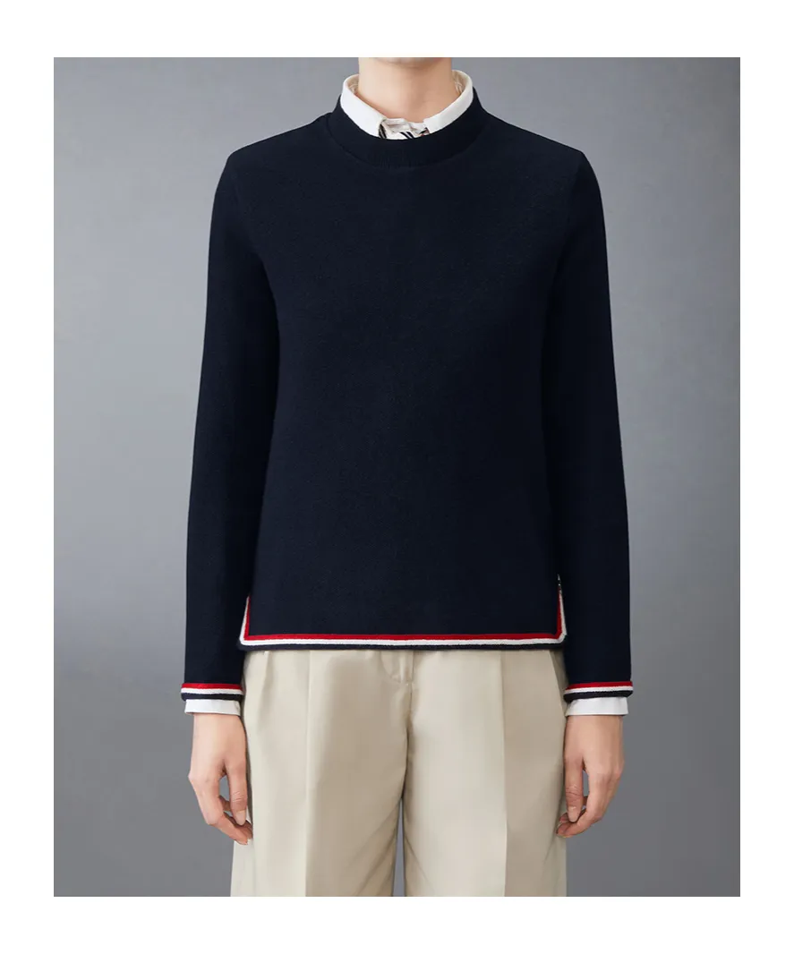 Long-Sleeved Crewneck Jumper