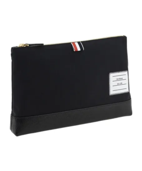 Zipped Rectangular Clutch Bag