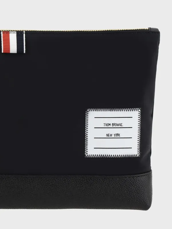 Zipped Rectangular Clutch Bag