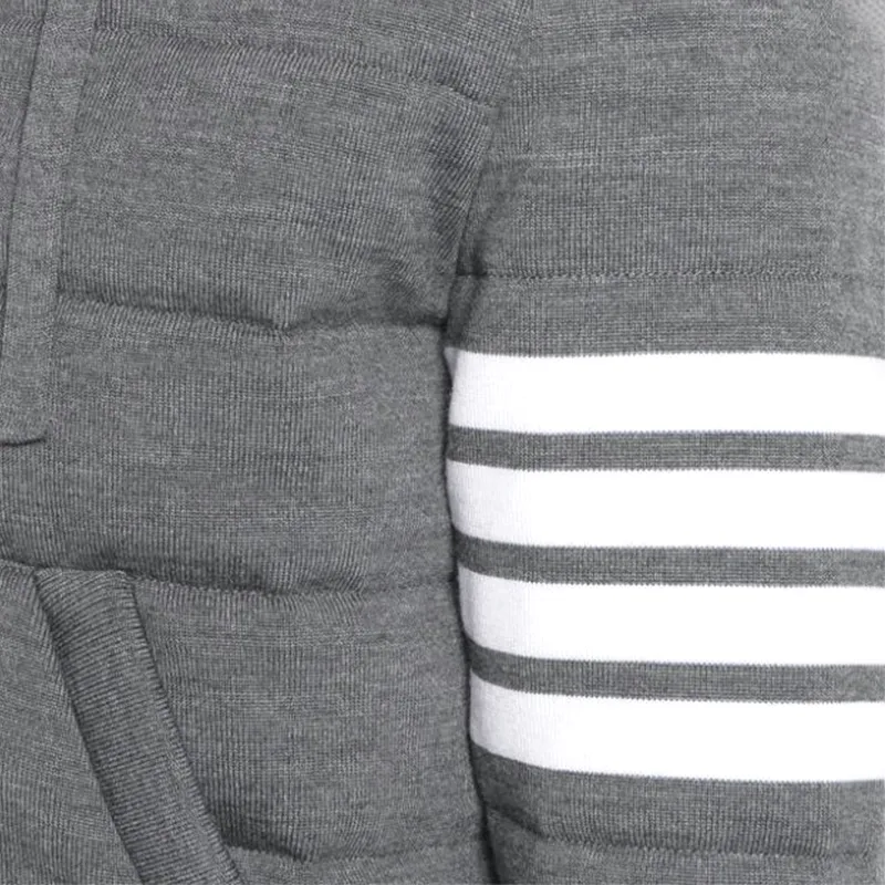 Striped Hooded Jacket