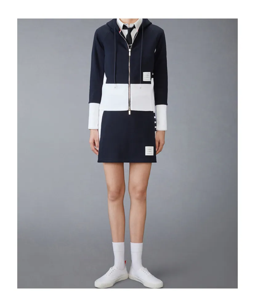 Classic Four Stripe Knit Mini Skirt