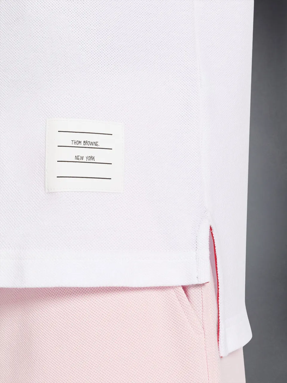 4-Bar Short Sleeved Polo Top