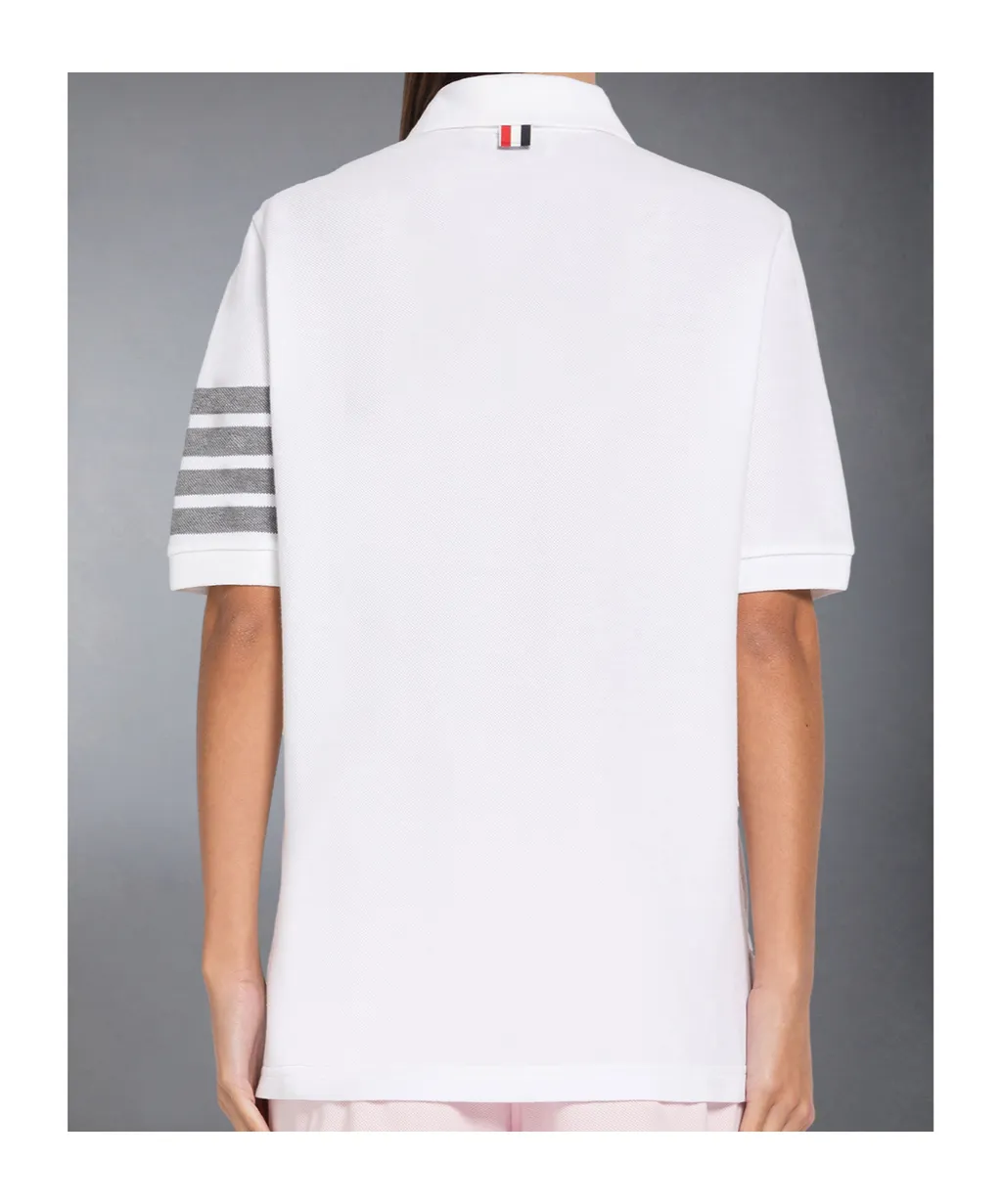 4-Bar Short Sleeved Polo Top
