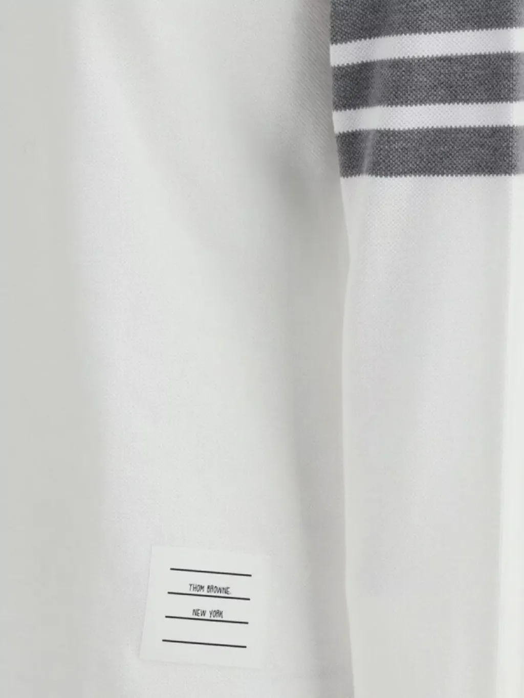 4-Bar Long-Sleeved Polo Shirt