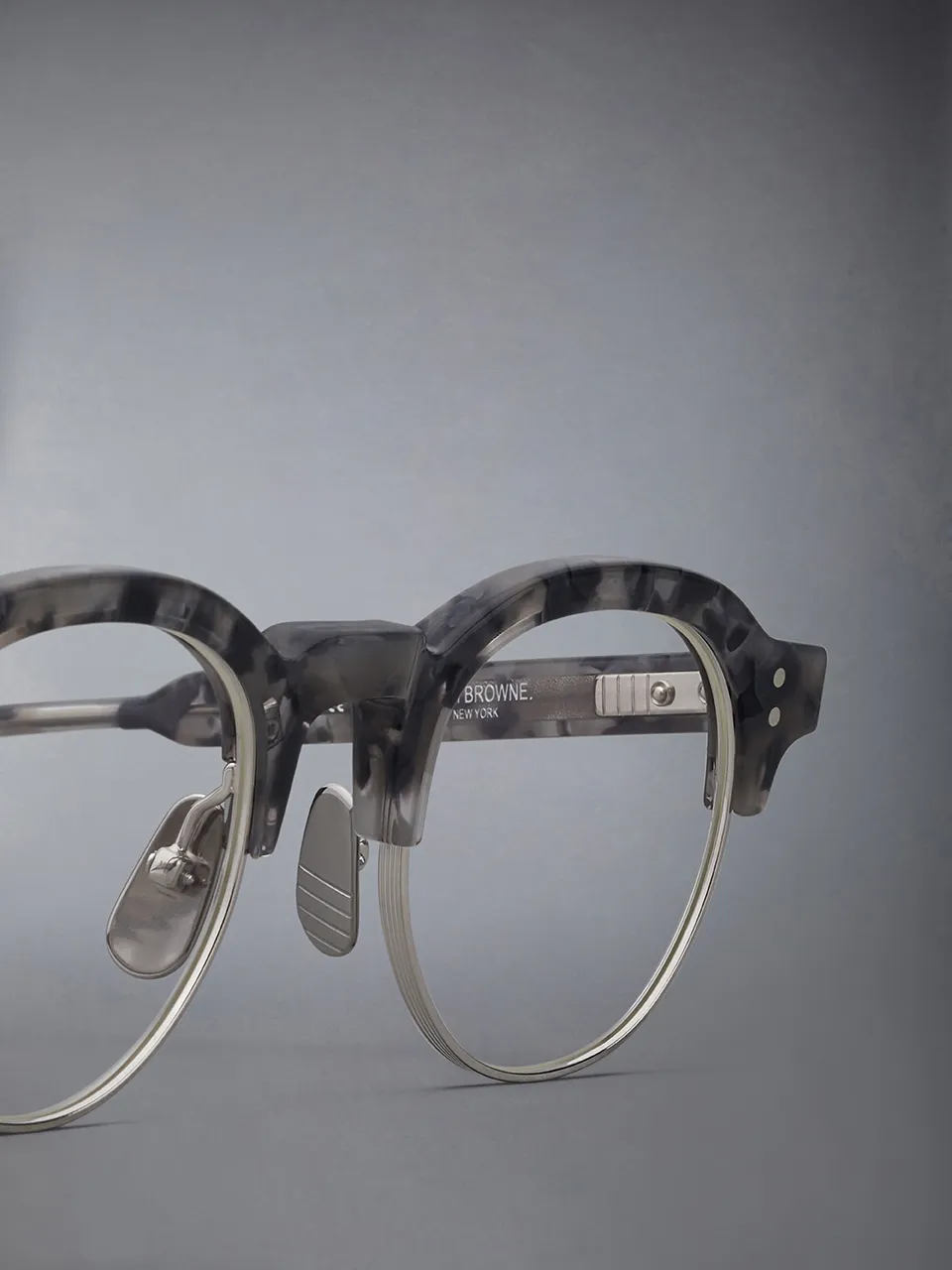 Tortoiseshell Oval-Frame Glasses
