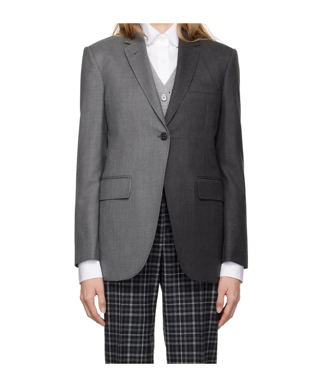 Single-Button Suit Coat