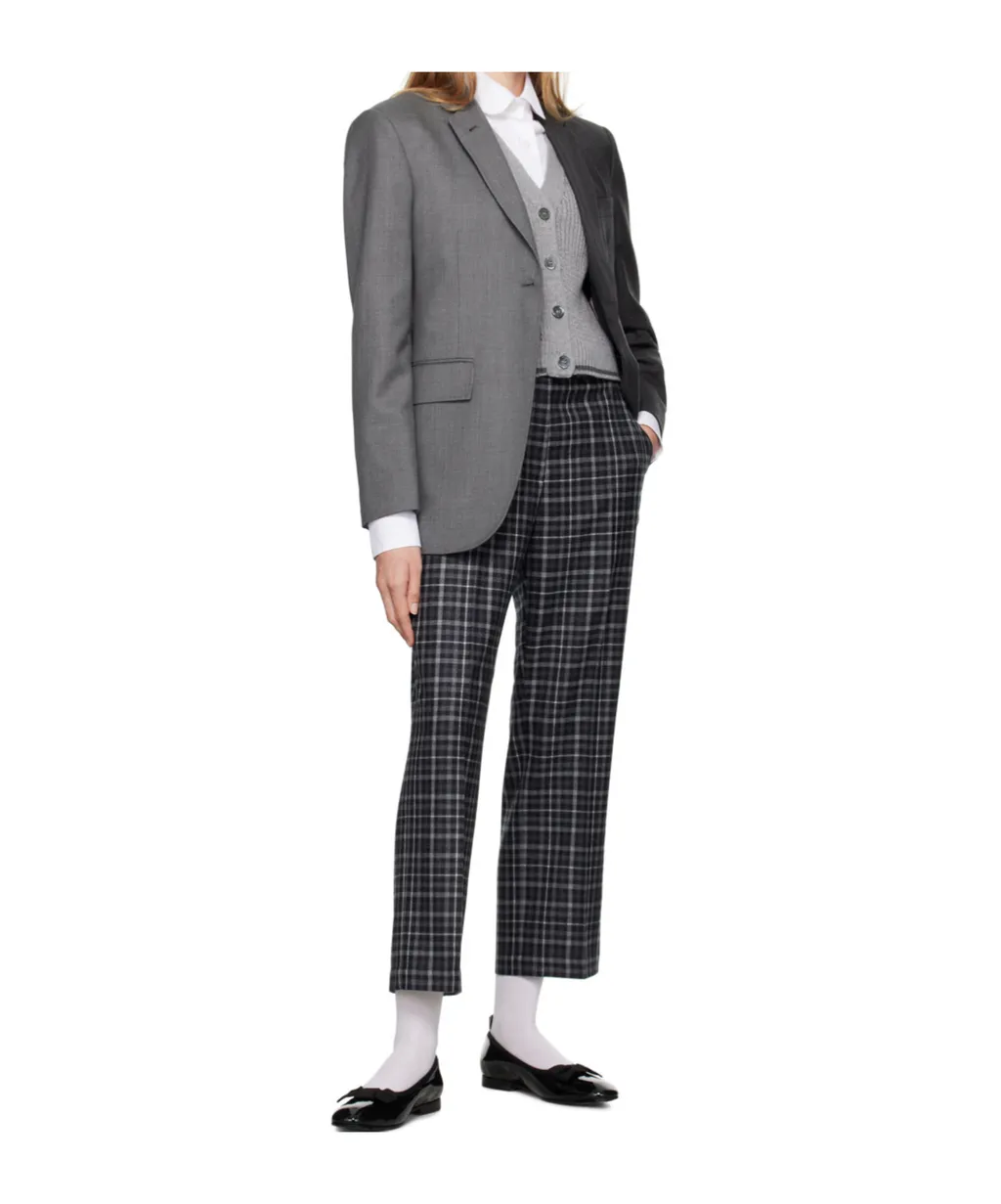 Single-Button Suit Coat