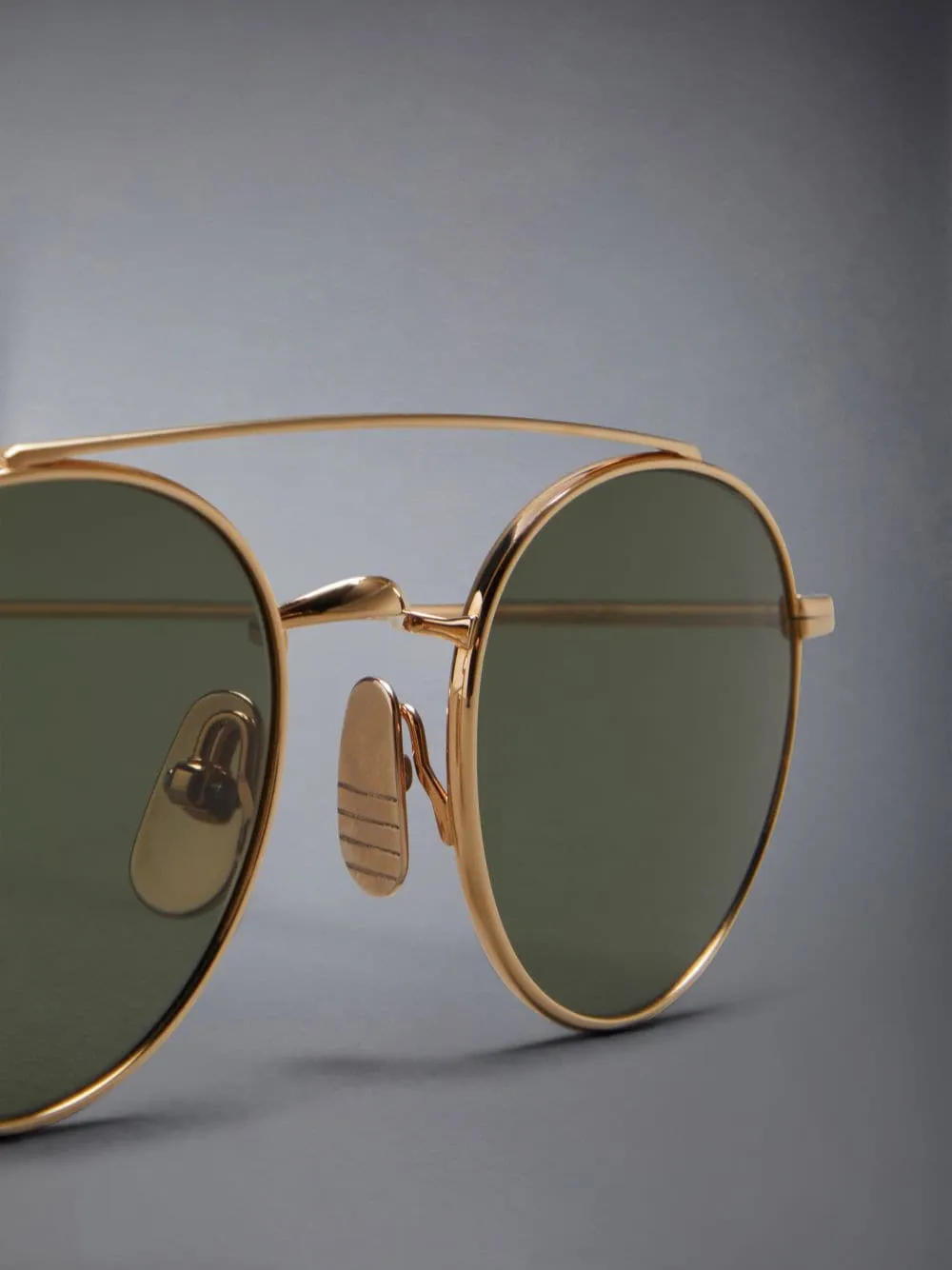 Round-Frame Sunglasses