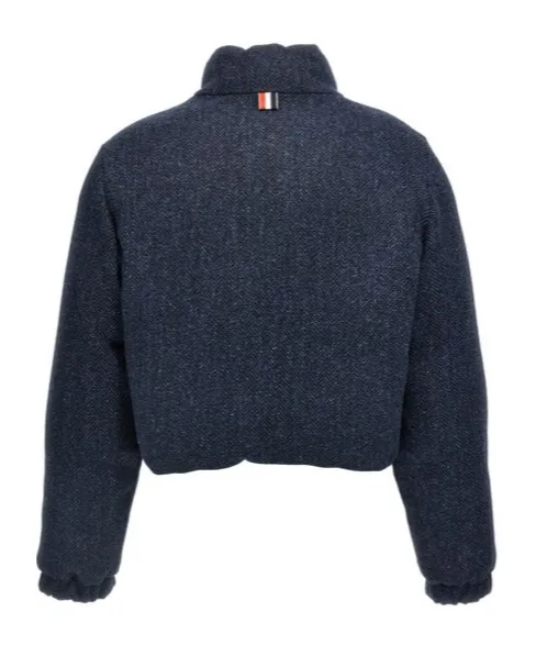 Herringbone Reversible Down Jacket