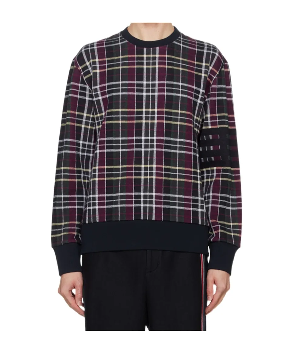 Checked Sweater
