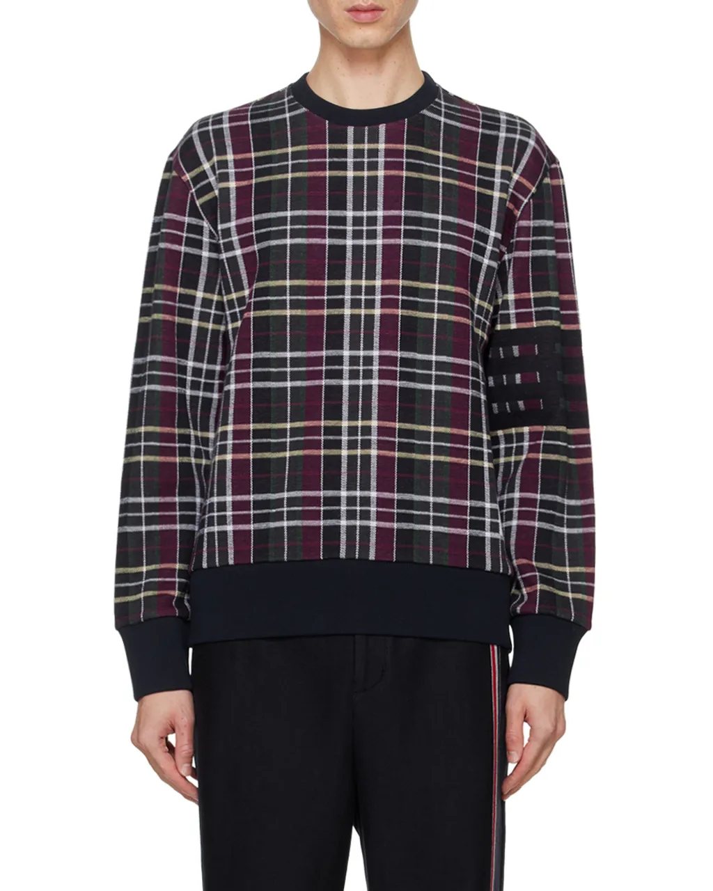 Checked Sweater