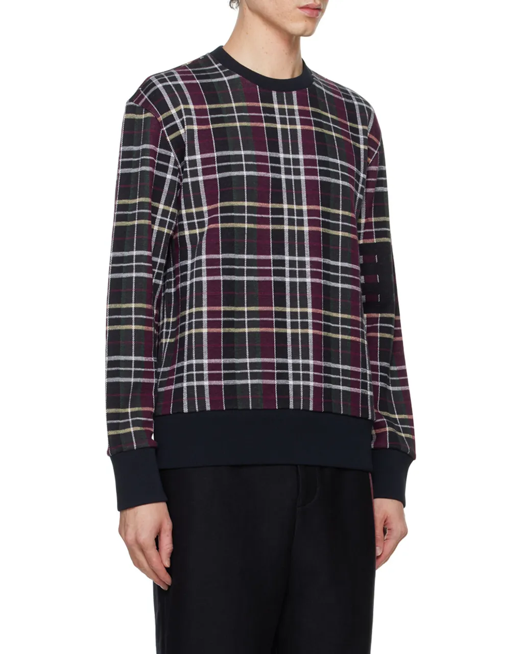 Checked Sweater