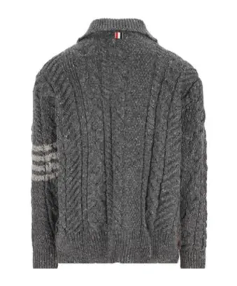 Button-Up Knit Cardigan