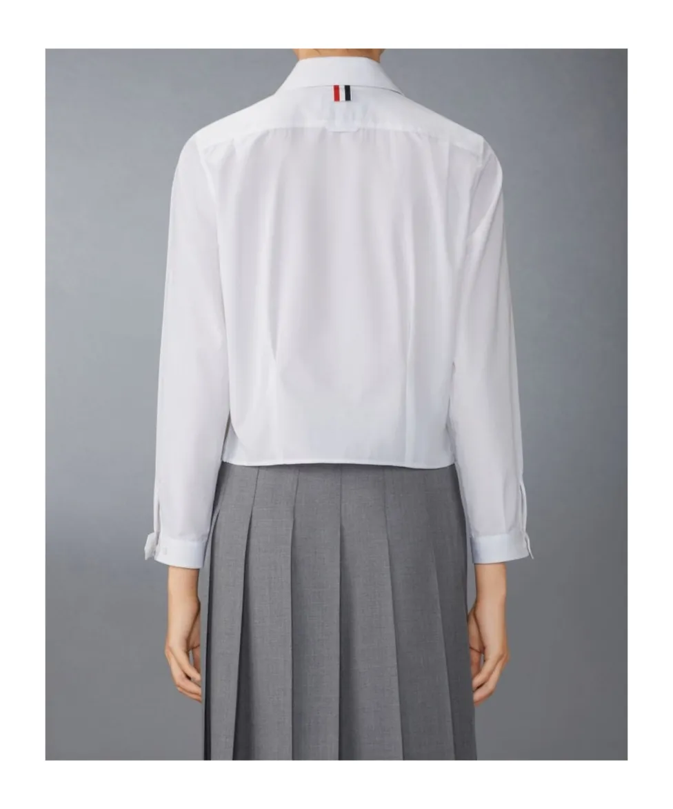 Long Sleeved Cropped Shirt