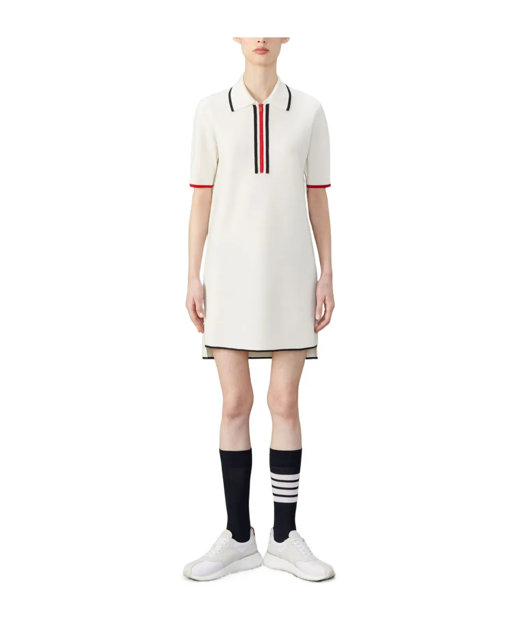 Rwb-Stripe Virgin Wool Dress