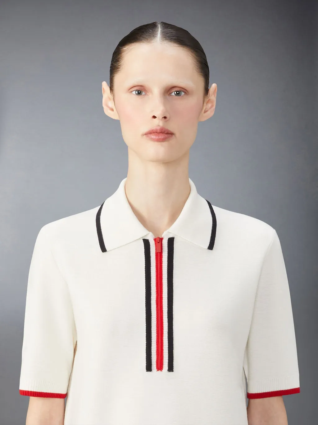 Rwb-Stripe Virgin Wool Dress