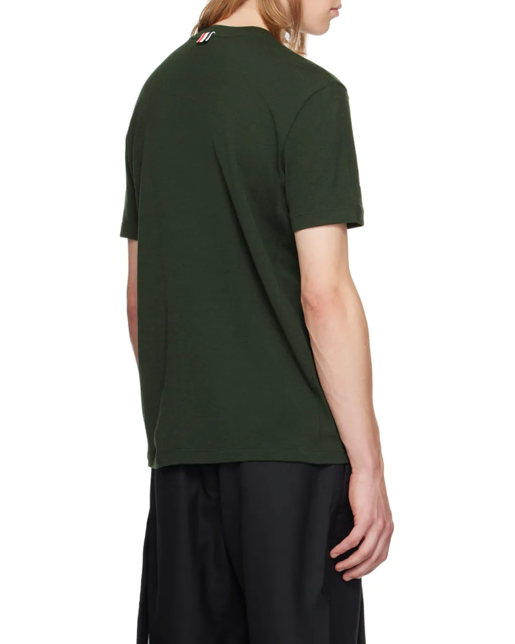 Short-Sleeved Crewneck Knitted T-Shirt