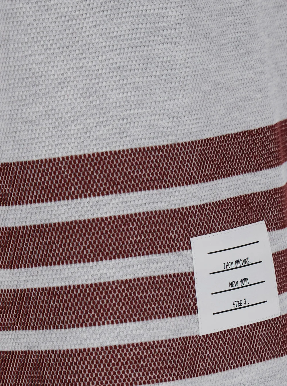 4-Bar Striped Drawstring Track Shorts