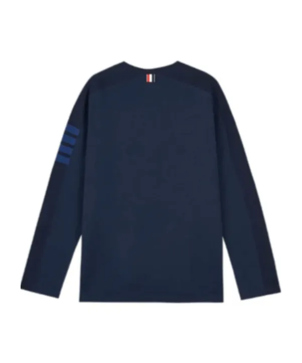 Four-Bar Crewneck Sweatshirt