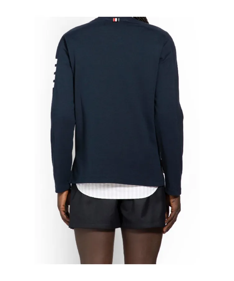 Four-Bar Crewneck Sweatshirt