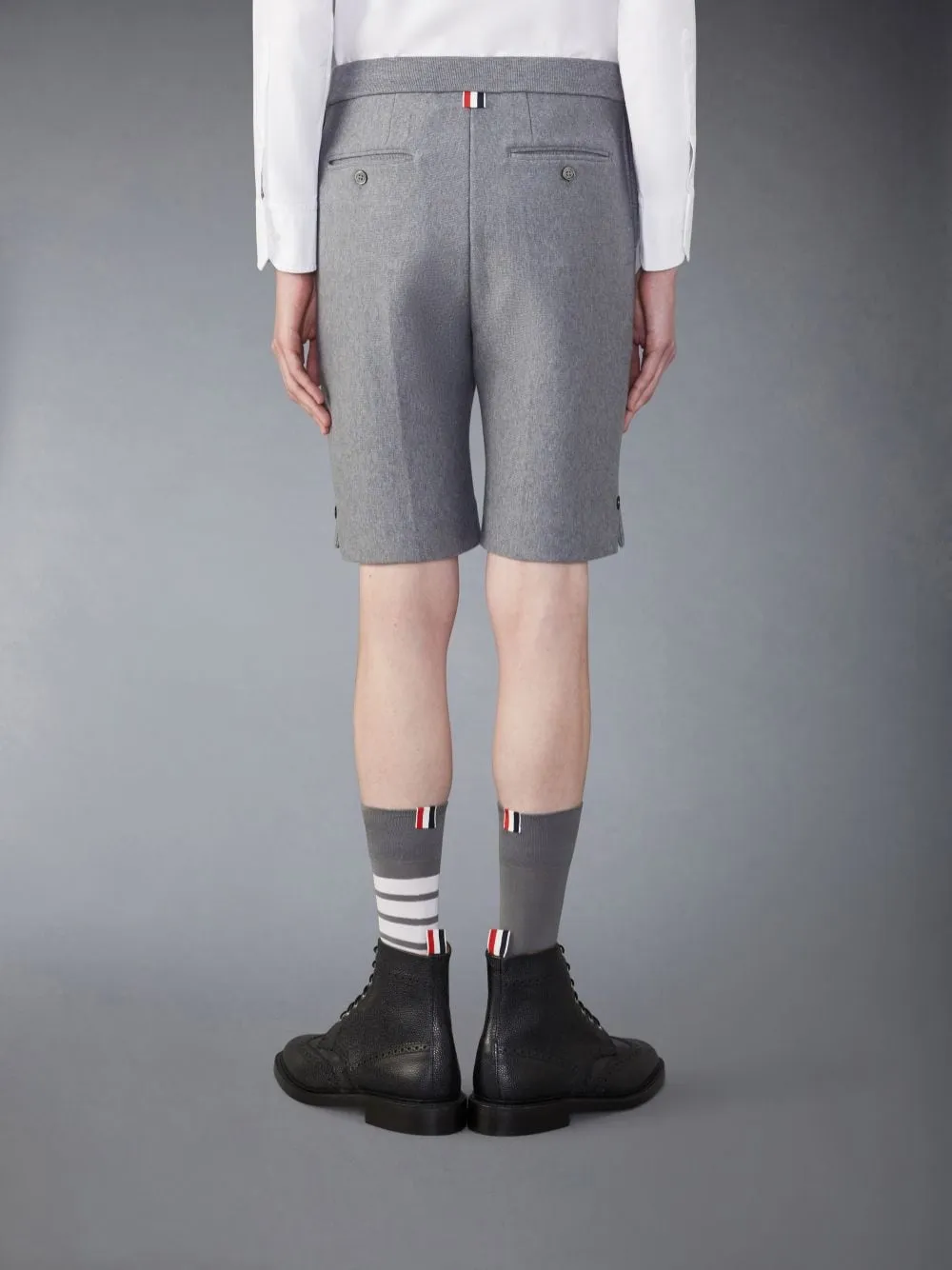 Rwb-Stripe Cotton Shorts