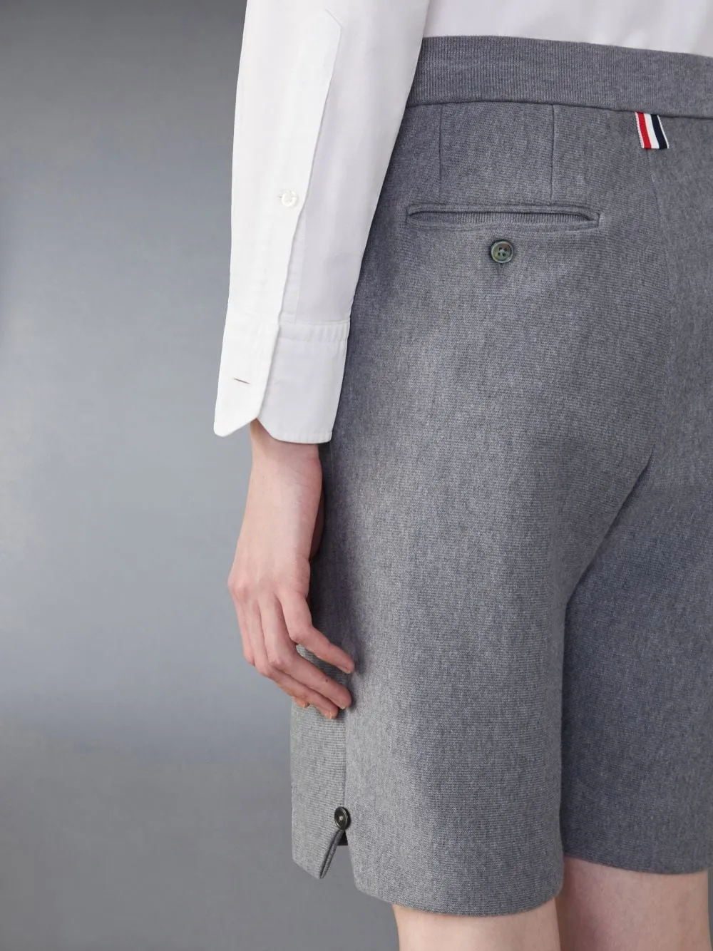 Rwb-Stripe Cotton Shorts