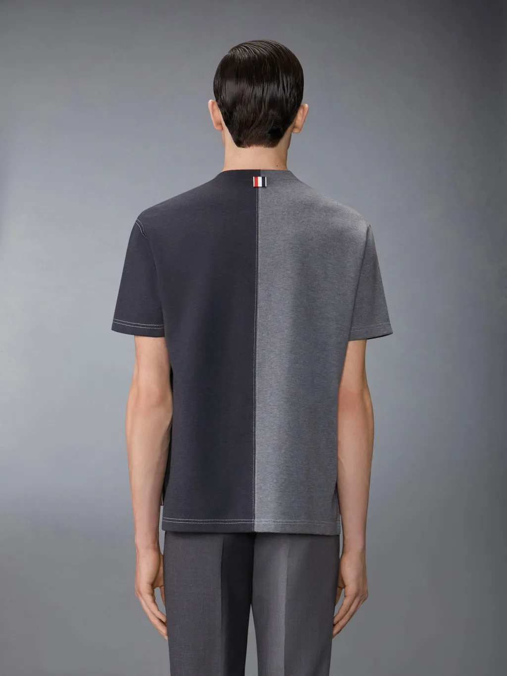 Two-Toned Crewneck T-Shirt
