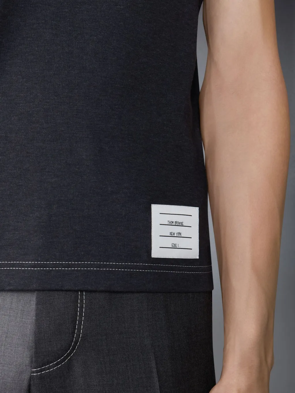 Two-Toned Crewneck T-Shirt