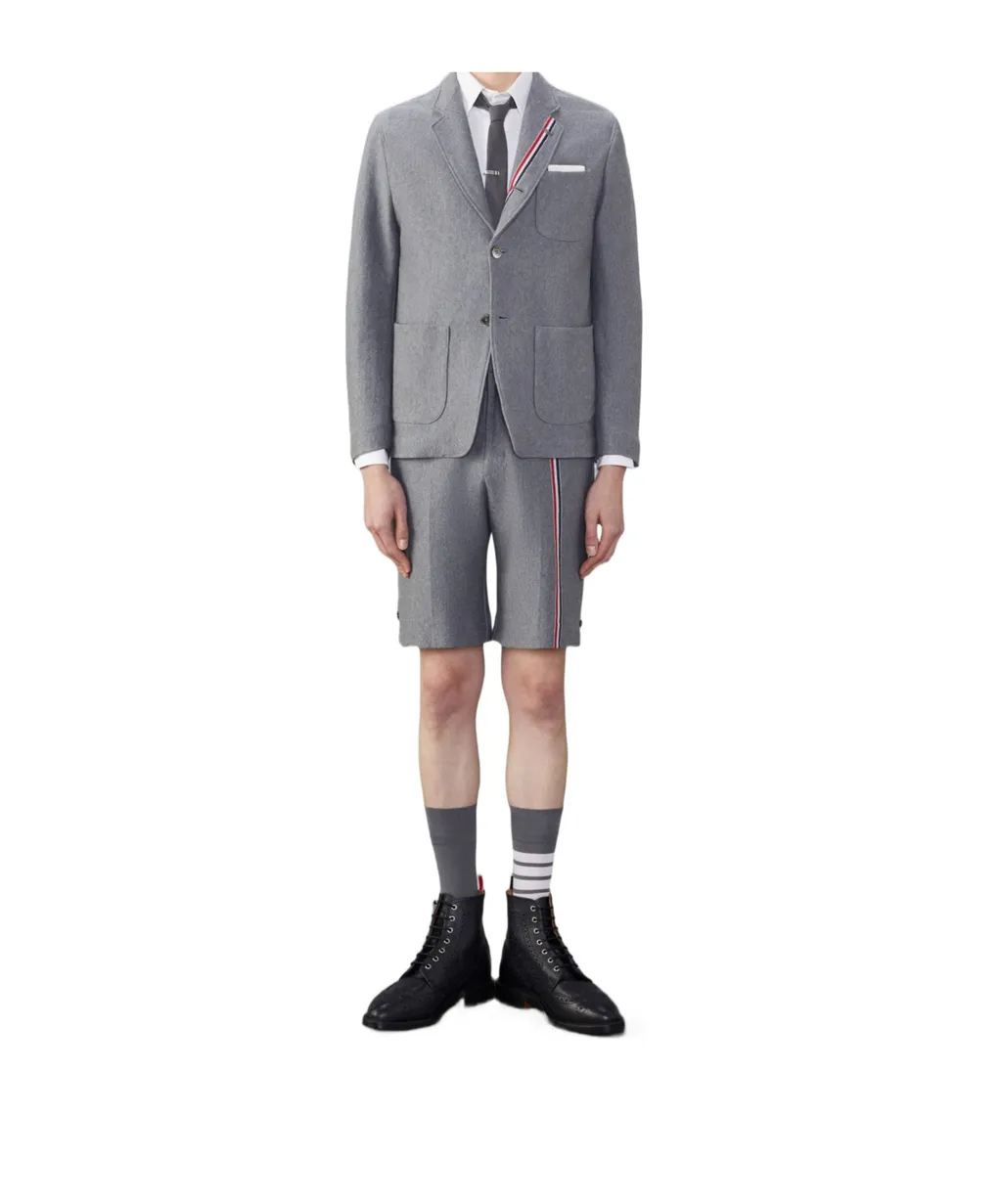 Rwb-Stripe Button-Up Jacket