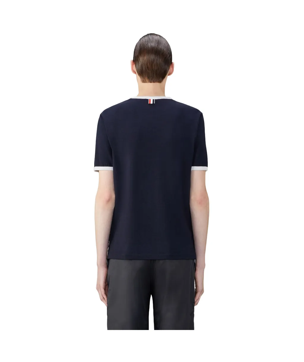 Logo Patch Crewneck T-Shirt