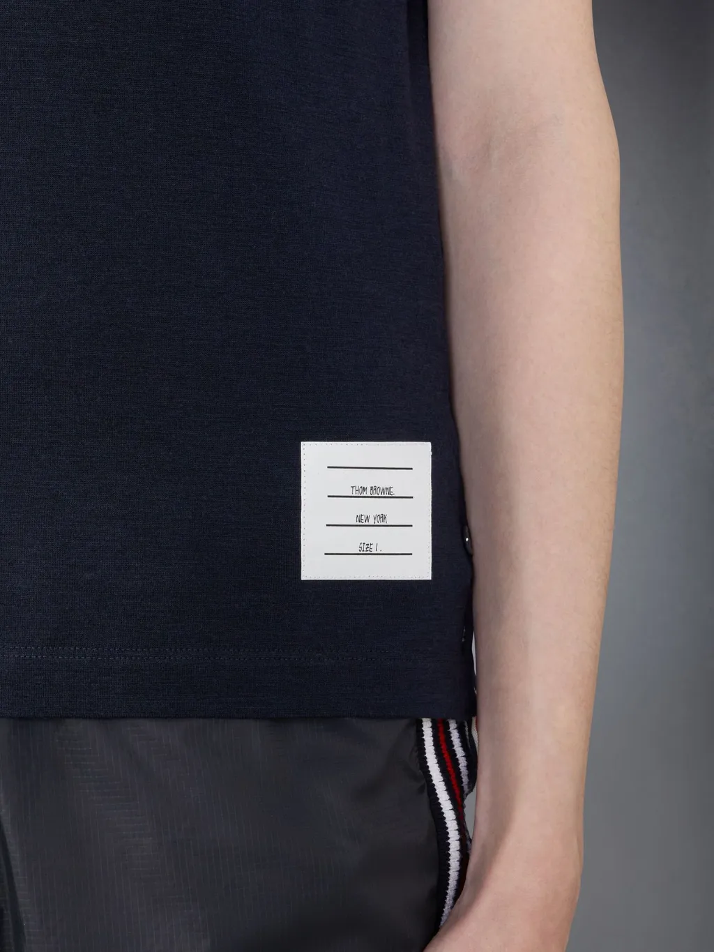 Logo Patch Crewneck T-Shirt