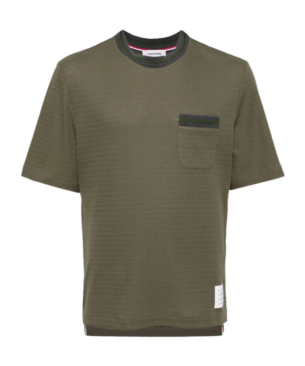 Pointelle Cotton Tee