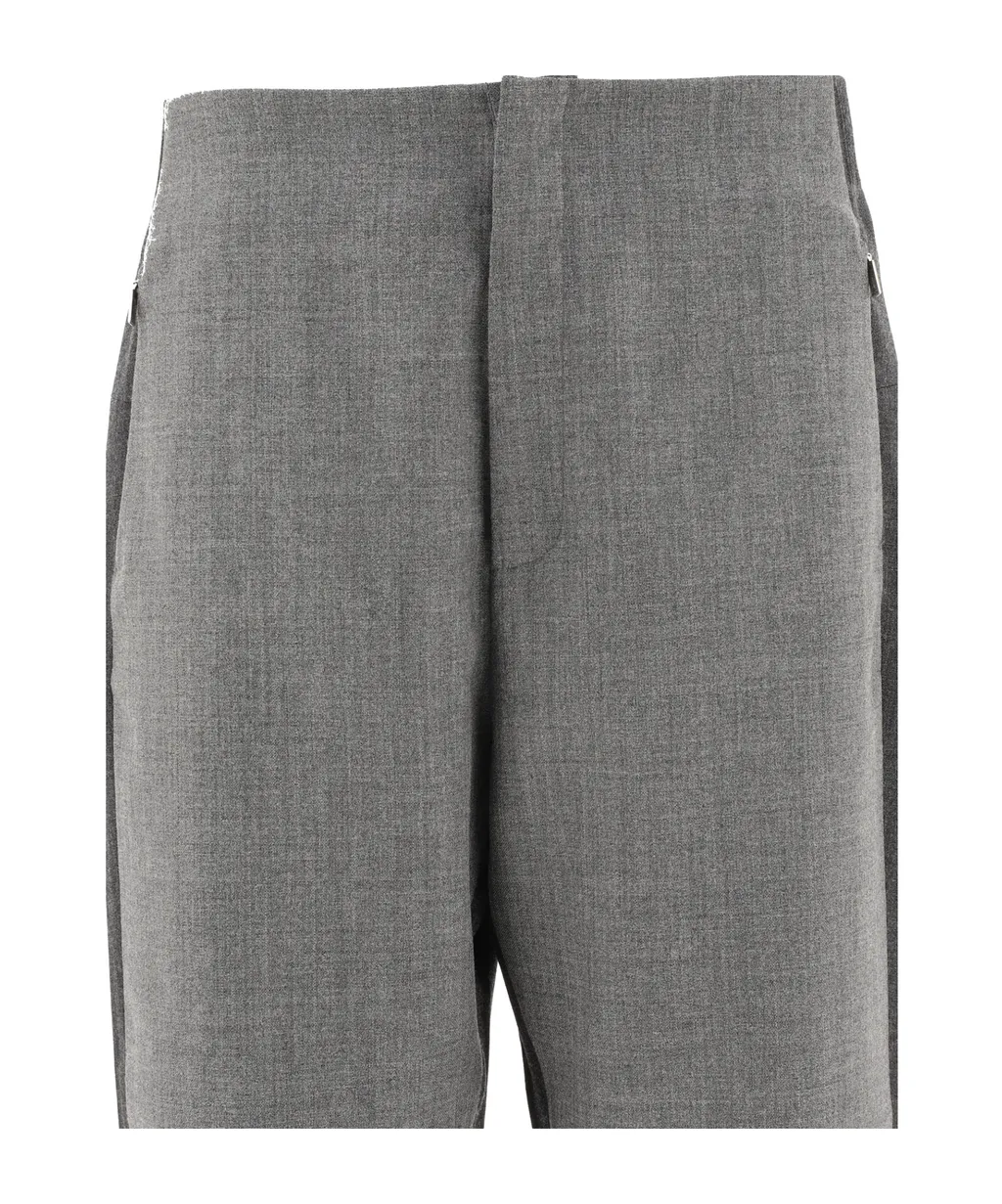Colour-Block Tapered Track Pants
